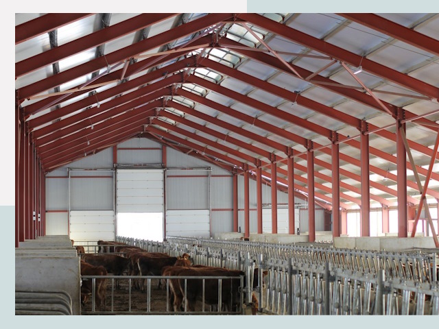 Строительство коровников в Зеленокумске