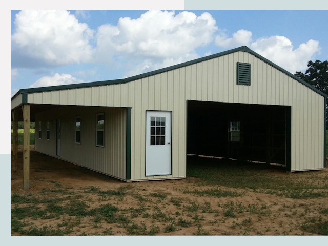 Строительство конюшен в Зеленокумске