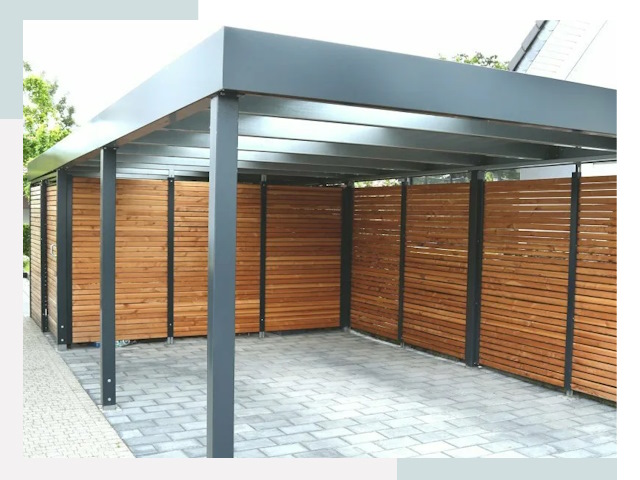 Навесы для парковки в Зеленокумске