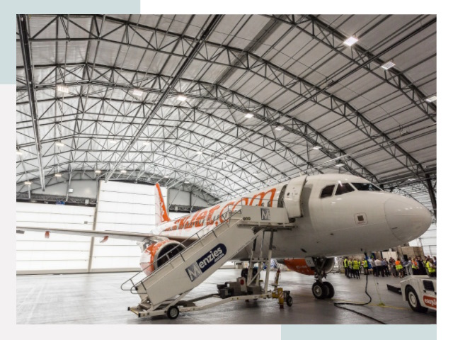 Авиационные ангары в Зеленокумске