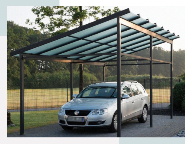 Навесы для автомобилей в Зеленокумске