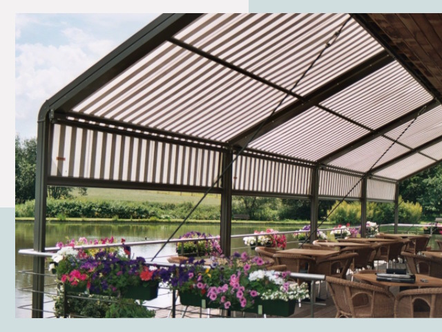 Элегантные навесы для кафе от 611 руб в Зеленокумск