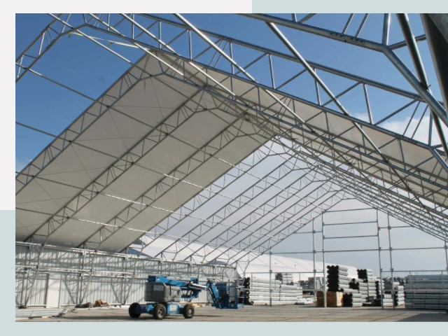 Каркасно-тентовые сооружения от СтальСтрой-Злм по цене 611 руб.