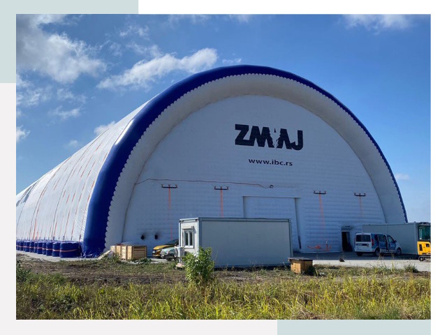 Брендирование ангаров в Зеленокумске