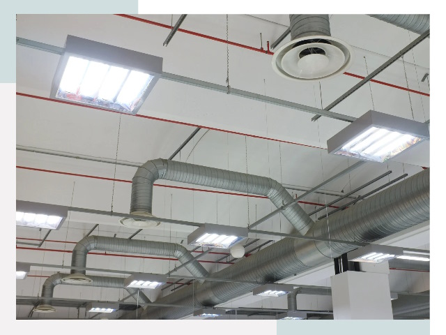 Вентиляция ангаров в Зеленокумске