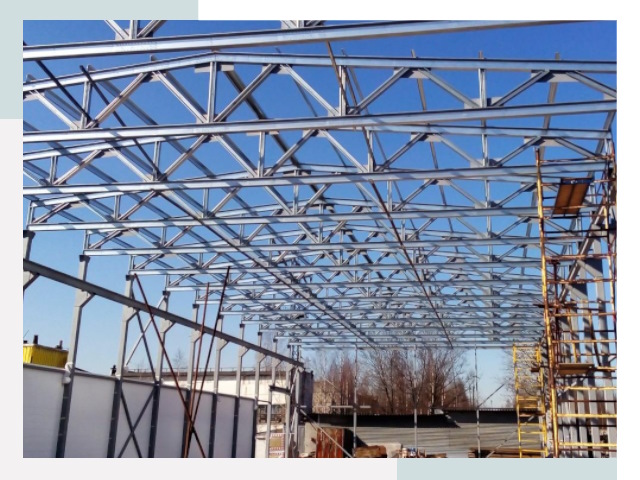 Металлокаркасы для складов в Зеленокумске